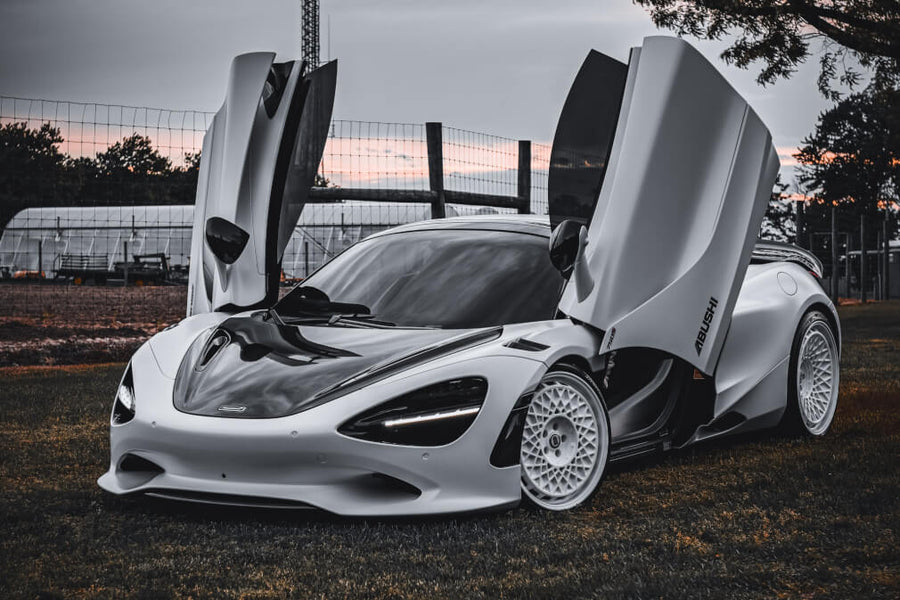 HRE 501 GTM forged wheel on Mclaren 750S