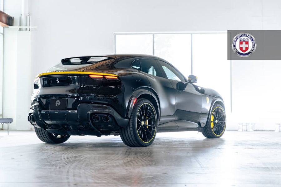 HRE P204 forged wheel on Ferrari Purosangue