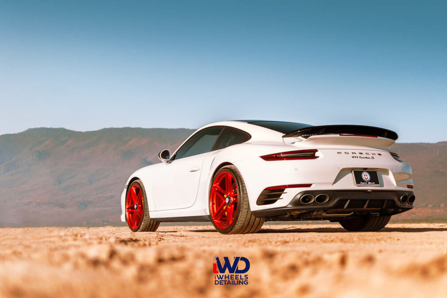 HRE P207 forged wheel on Porsche 9912 Turbo S