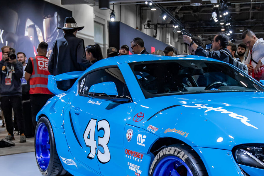 HRE C106 forged wheel on Richard Petty X Rutledge Wood Toyota Supra