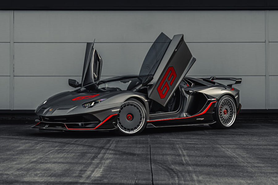 HRE 935 forged wheel on Lamborghini Aventador SVJ 63