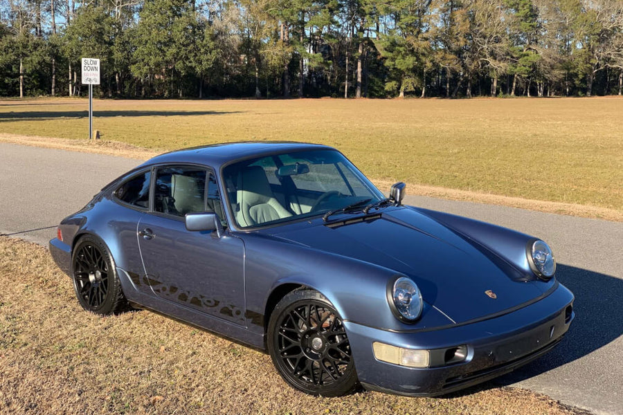 HRE 300M forged wheel on Porsche 964
