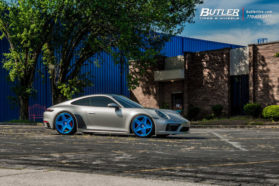 HRE 505M forged wheel on Porsche 992 Carrera S