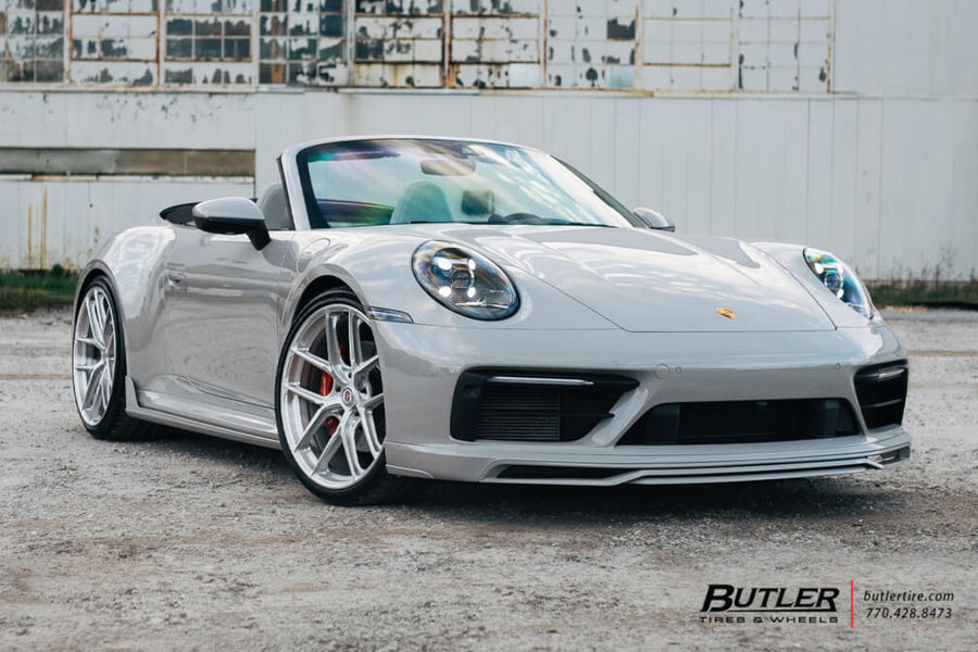 HRE P101SC forged wheel on Porsche 992 Carrera S