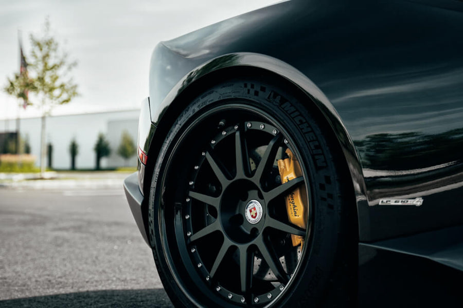 HRE C103 forged wheel on Lamborghini Huracan