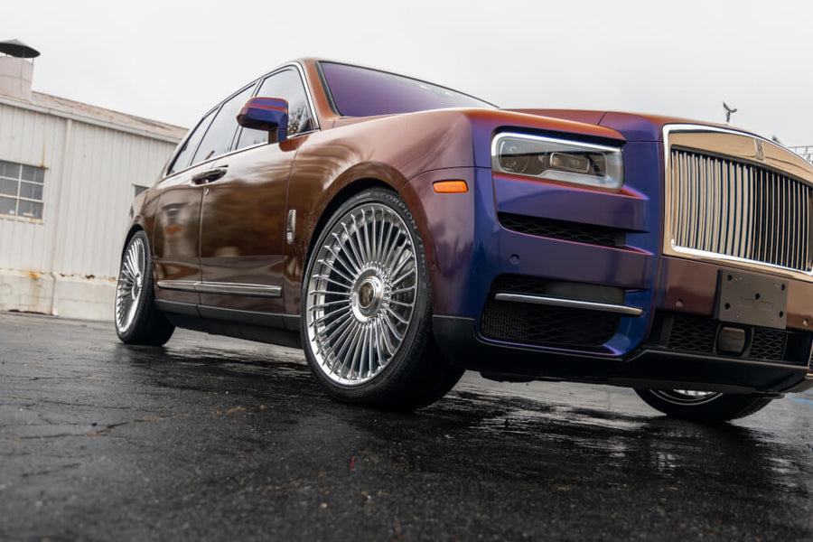 HRE L109M forged wheel on Rolls Royce Cullinan
