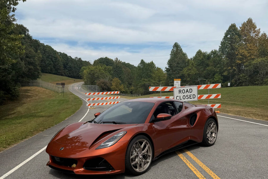 HRE P301 forged wheel on Lotus Emira