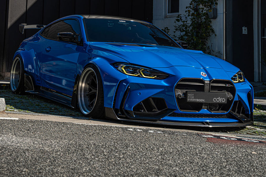 HRE S101 forged wheel on BMW M4 Widebody