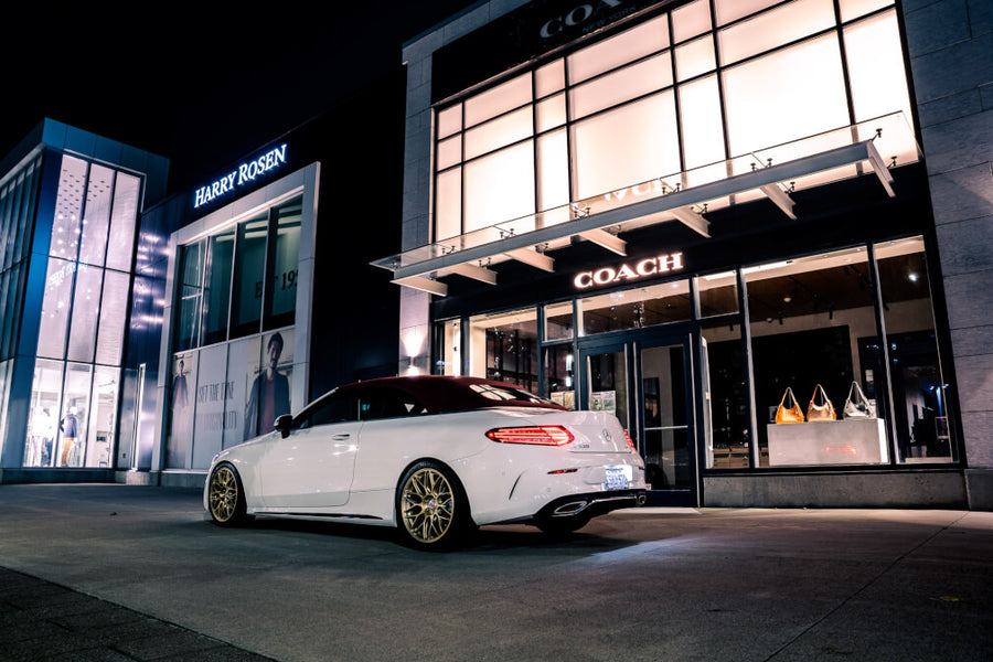 HRE RC100 forged wheel on Mercedes Benz C300
