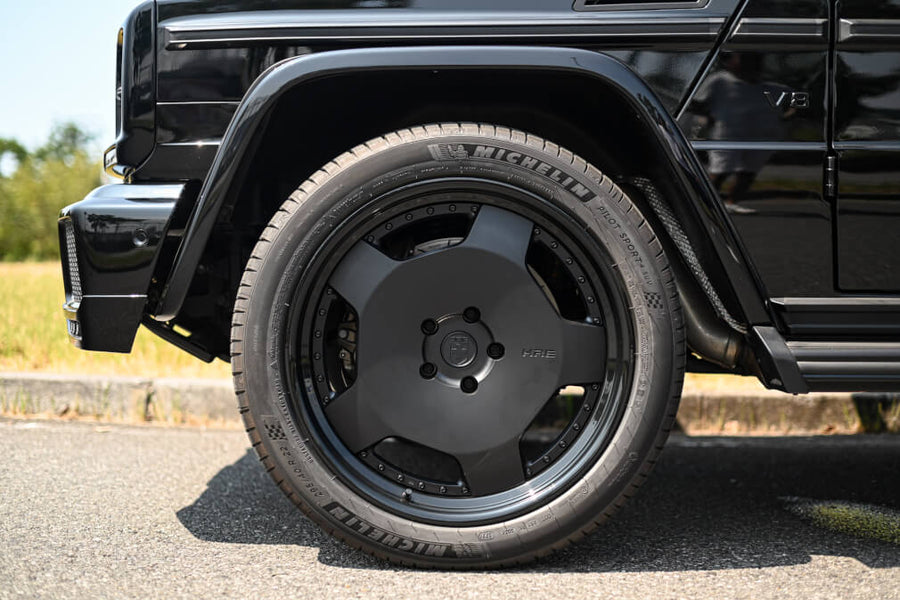 HRE 544 forged wheel on Mercedes Benz G500 Cabrio