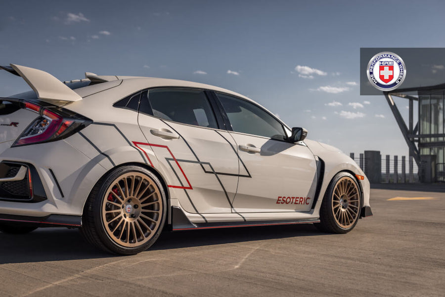 HRE 309M forged wheel on Honda Civic Type R
