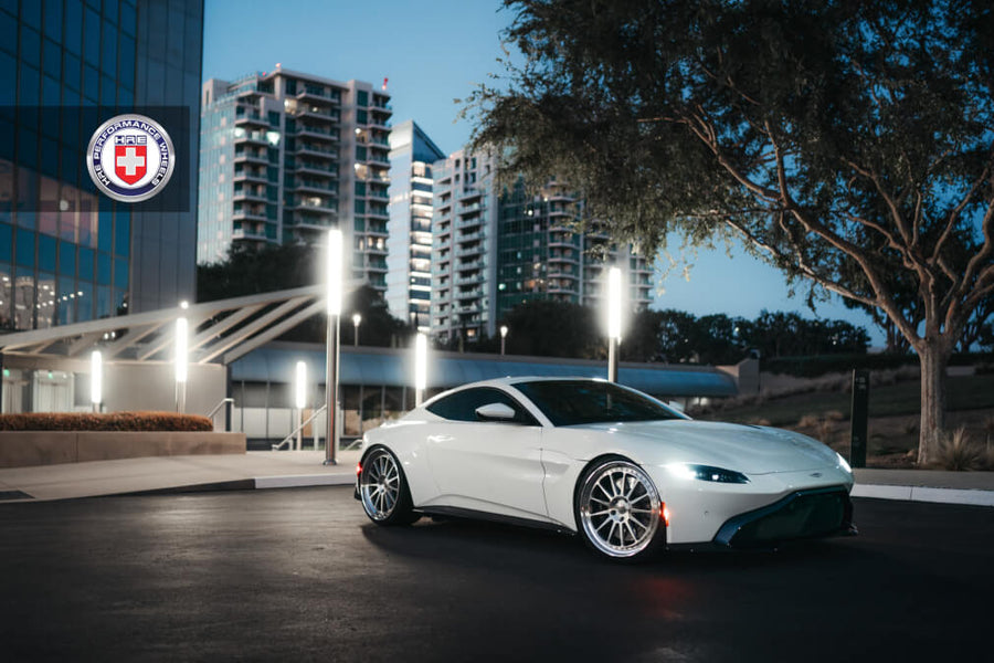 HRE 303 forged wheel on Aston Martin Vantage