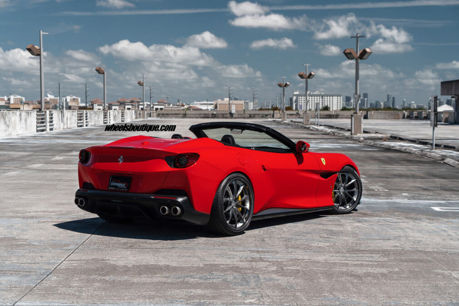HRE S204 forged wheel on Ferrari Portofino