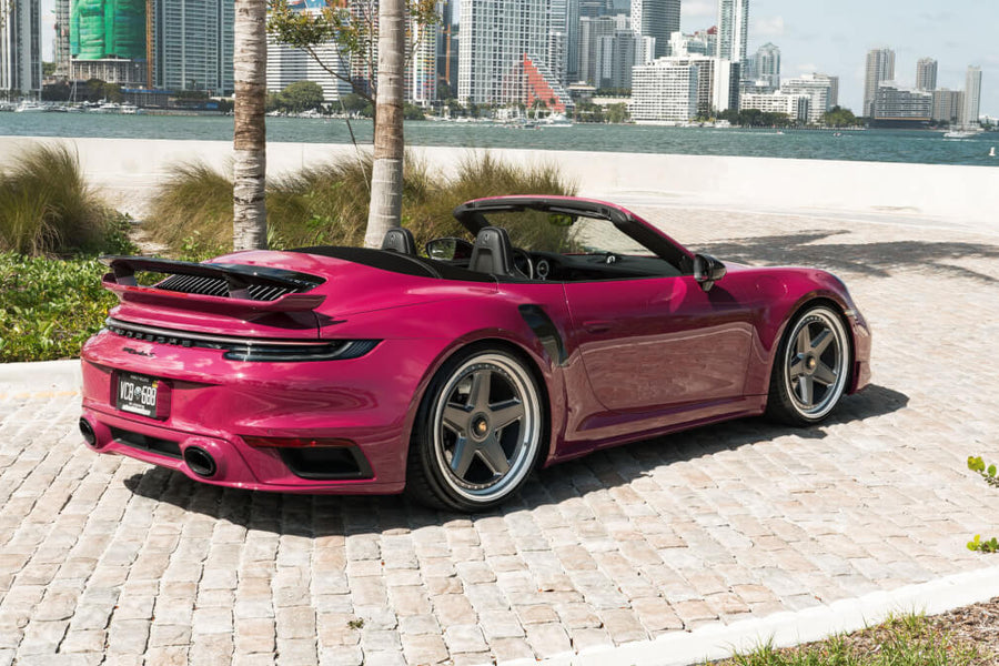 HRE 517 forged wheel on Porsche 992 Turbo CAB