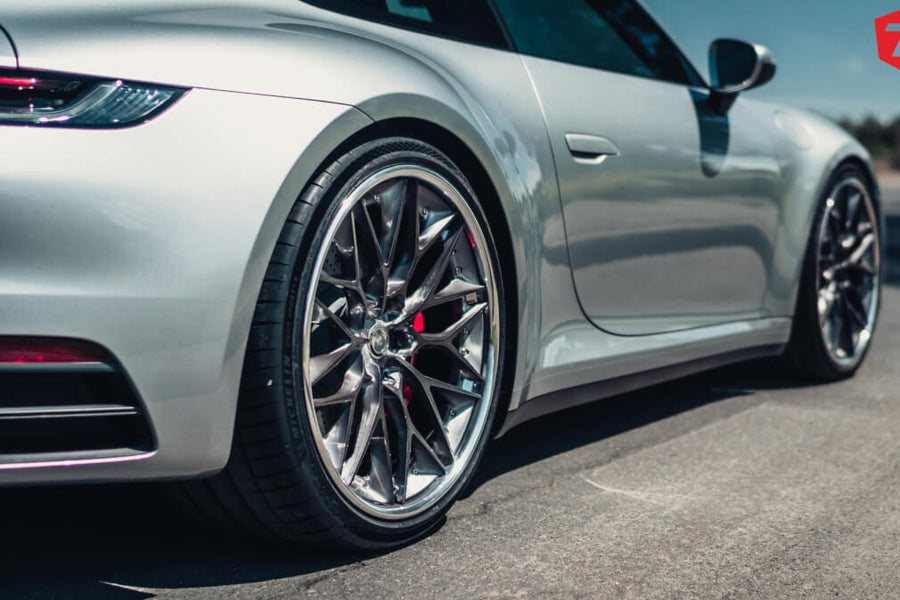 HRE S200 forged wheel on Porsche 992 Carrera