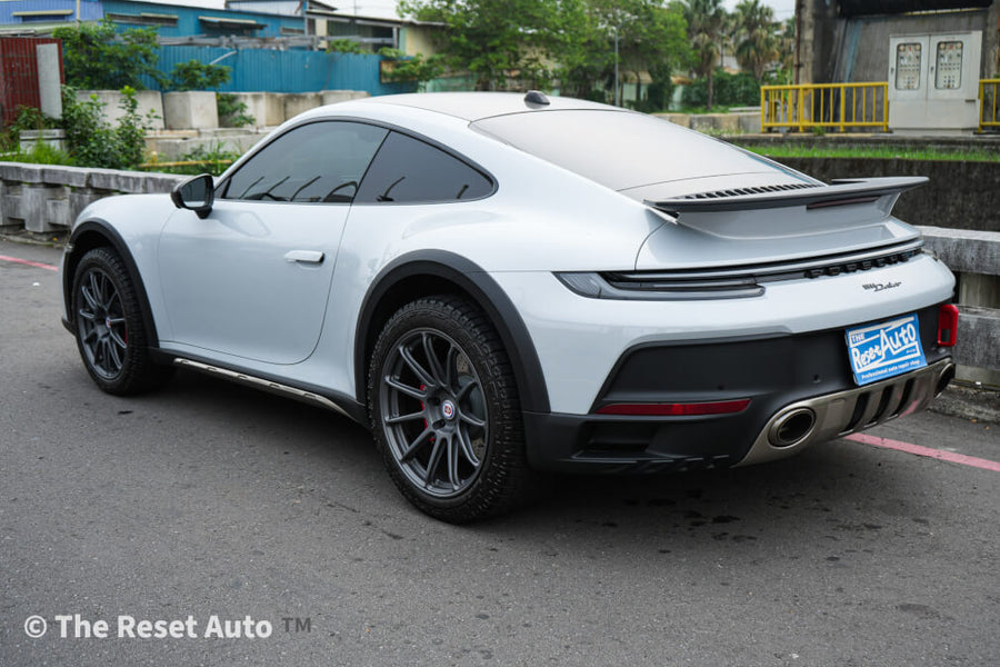 HRE RC103 forged wheel on Porsche 992 Dakar White