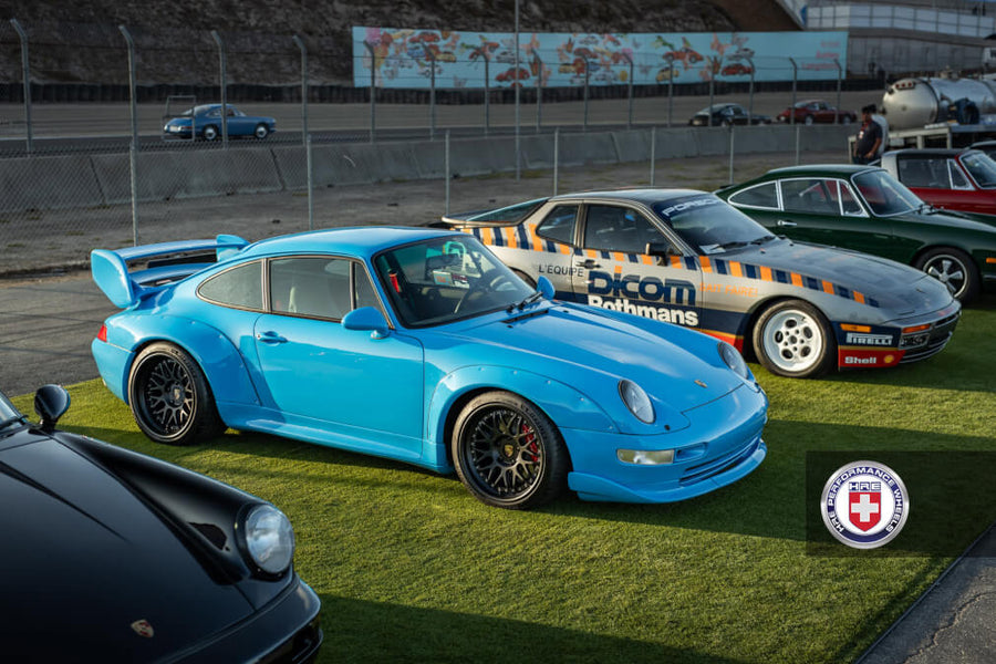 HRE C100 forged wheel on Porsche 993 RSR