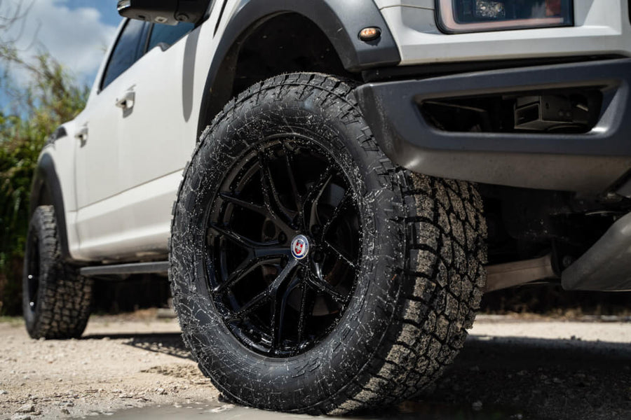 HRE P161 forged wheel on Ford Raptor