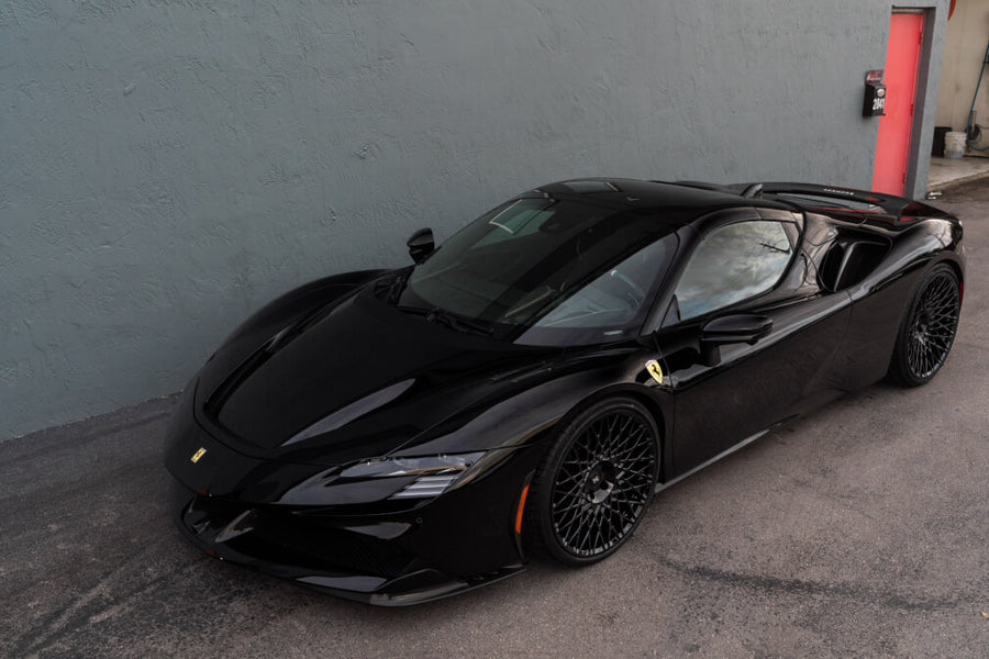 HRE 501M forged wheel on Ferrari Sf90 Spider