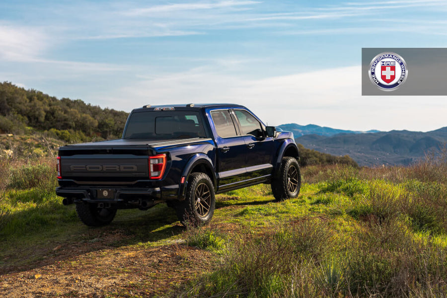 HRE P161SC forged wheel on Ford Raptor GEN 3 ON HRE P161SC IN Satin Bronze