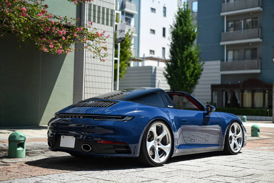 HRE 522M forged wheel on Porsche 992 Targa 4
