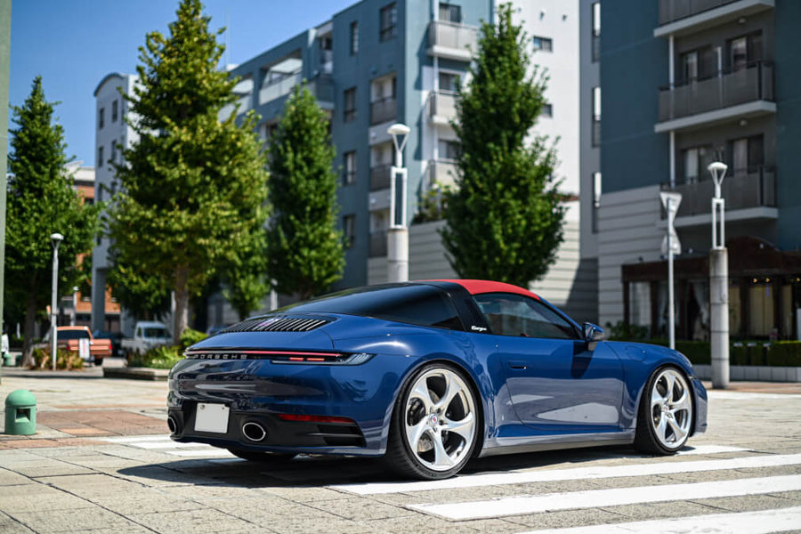 HRE 522M forged wheel on Porsche 992 Targa 4