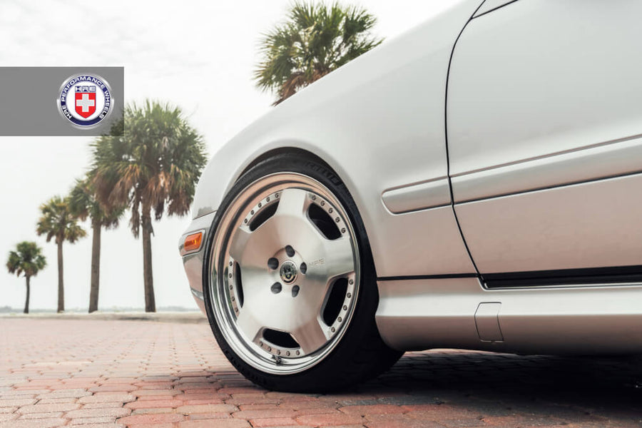 HRE 544 forged wheel on Mercedes Benz CLK 430