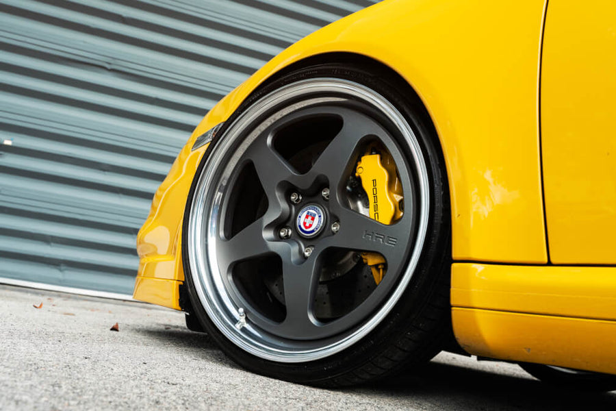 HRE 527 forged wheel on Porsche 997 Turbo