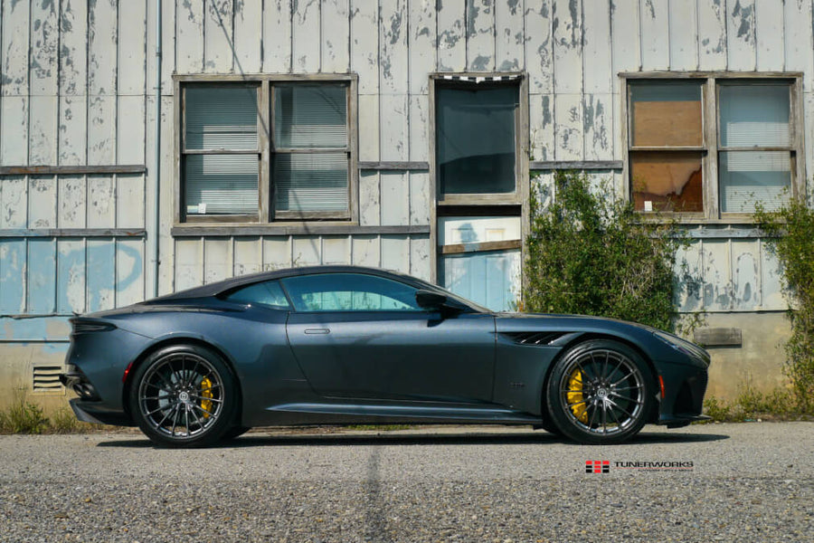 HRE P103 forged wheel on Aston Martin DBS