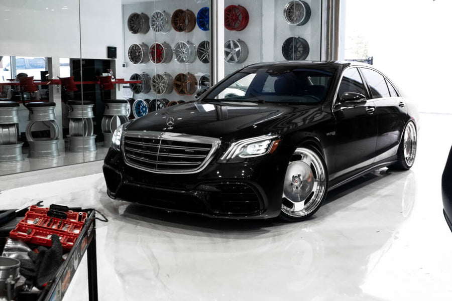 HRE 544C forged wheel on Mercedes Benz AMG S 63