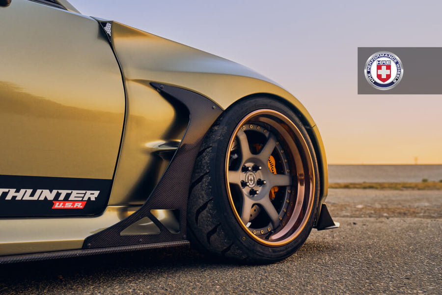HRE C106 forged wheel on Subaru BRZ Widebody
