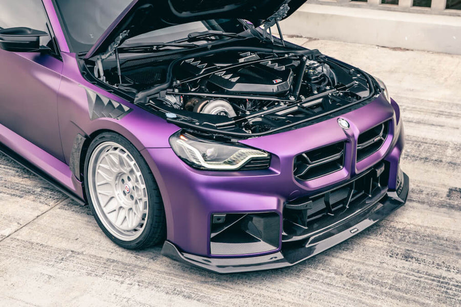 HRE 500 GTM forged wheel on BMW G87 M2