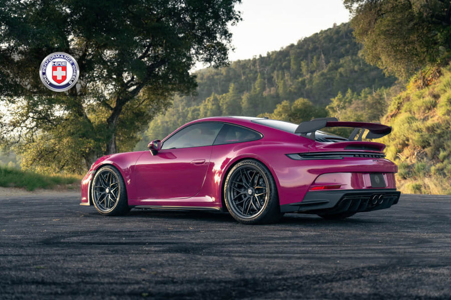 HRE HX100 forged wheel on Porsche 992 GT3