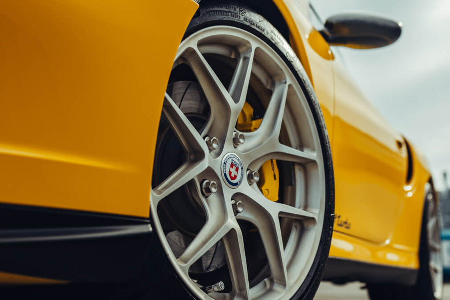 HRE R101 forged wheel on Porsche 996 Turbo