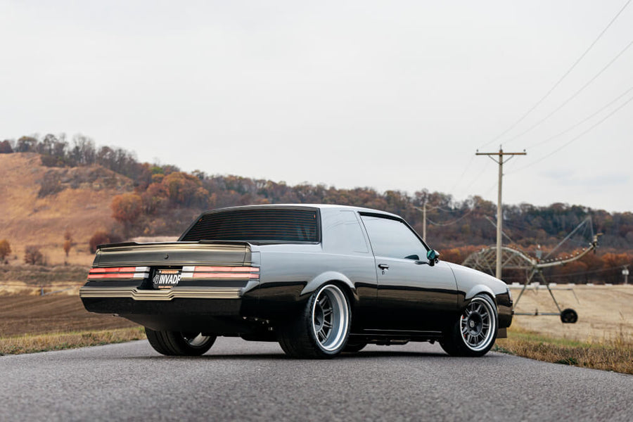 HRE 528 forged wheel on Ringbrothers Invadr 1987 Buick Grand National