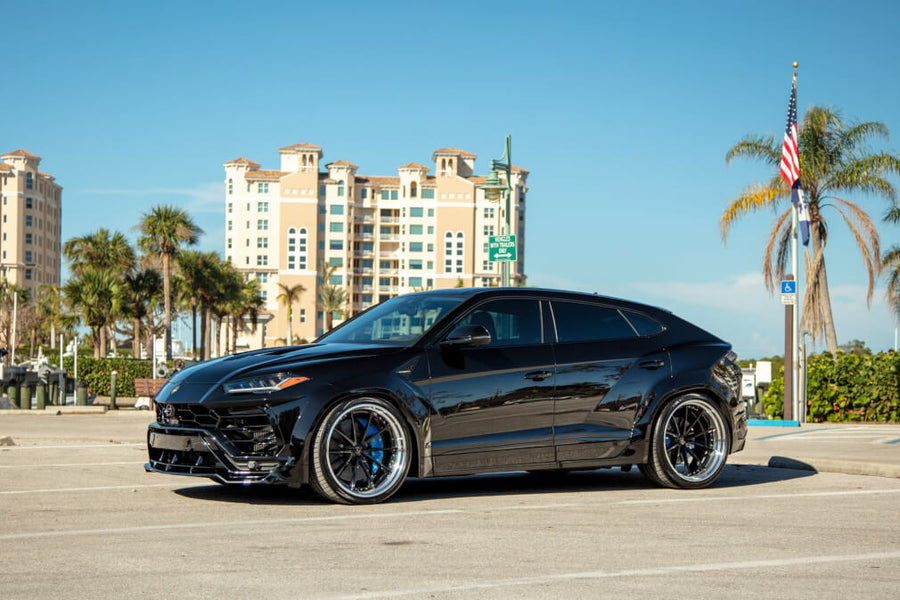 HRE S204H forged wheel on Lamborghini Urus Widebody
