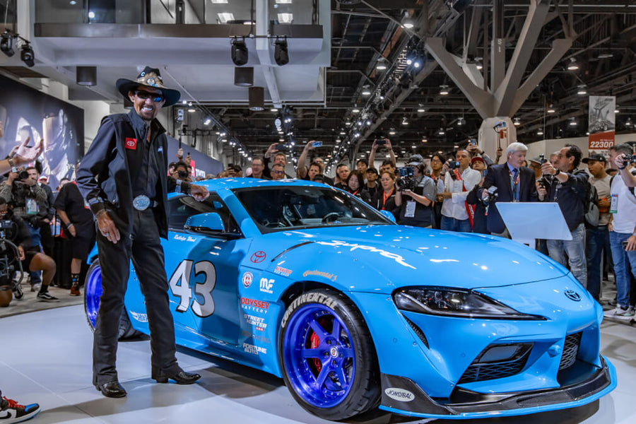 HRE C106 forged wheel on Richard Petty X Rutledge Wood Toyota Supra