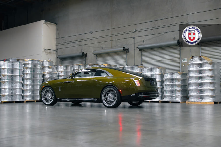 HRE L109M forged wheel on Rolls Royce Spectre