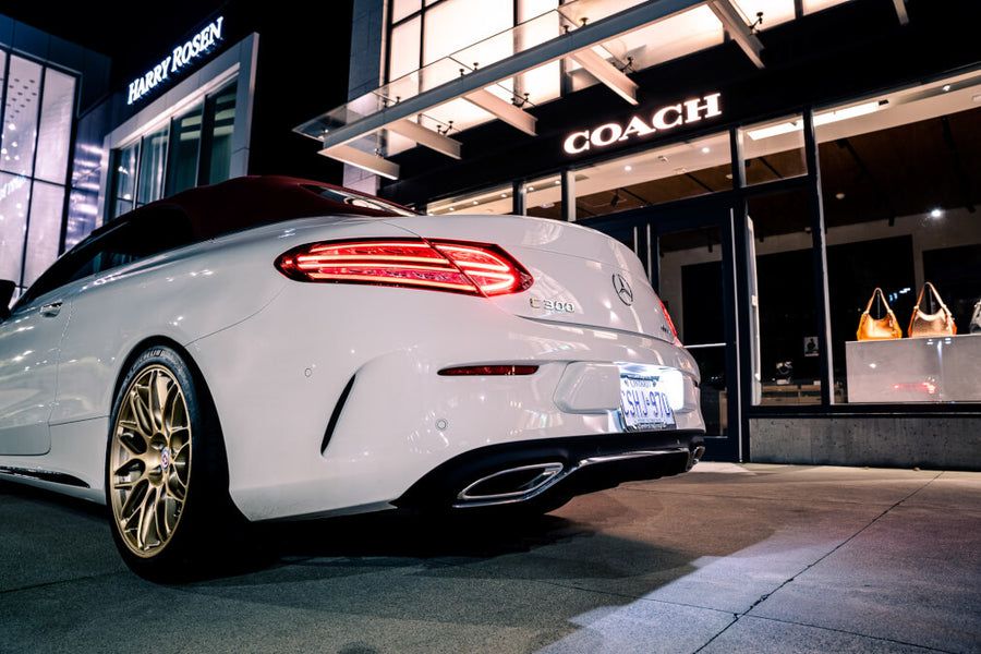 HRE RC100 forged wheel on Mercedes Benz C300