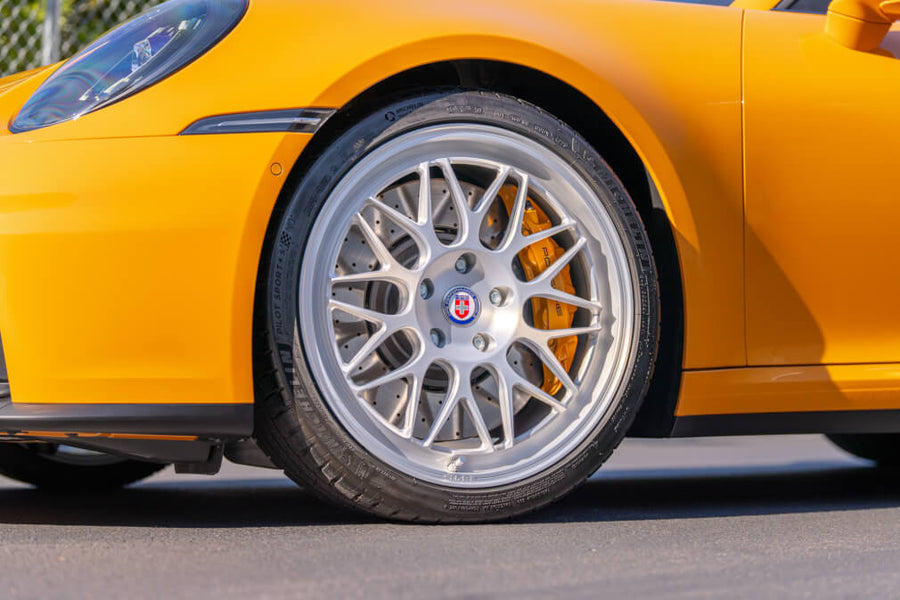 HRE 300 GTS forged wheel on Porsche 9922 Carrera GTS Targa