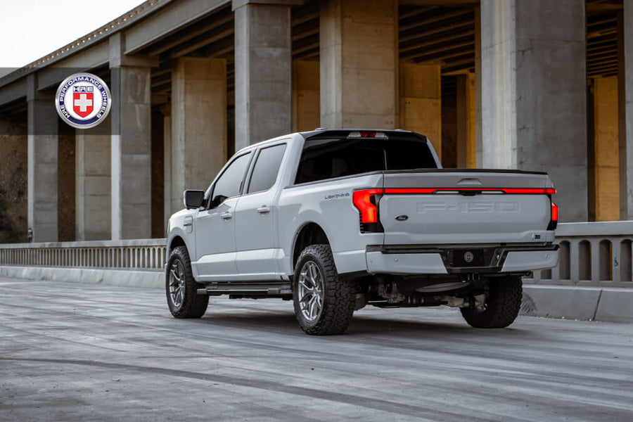 HRE P161 forged wheel on Ford F 150 Lightning