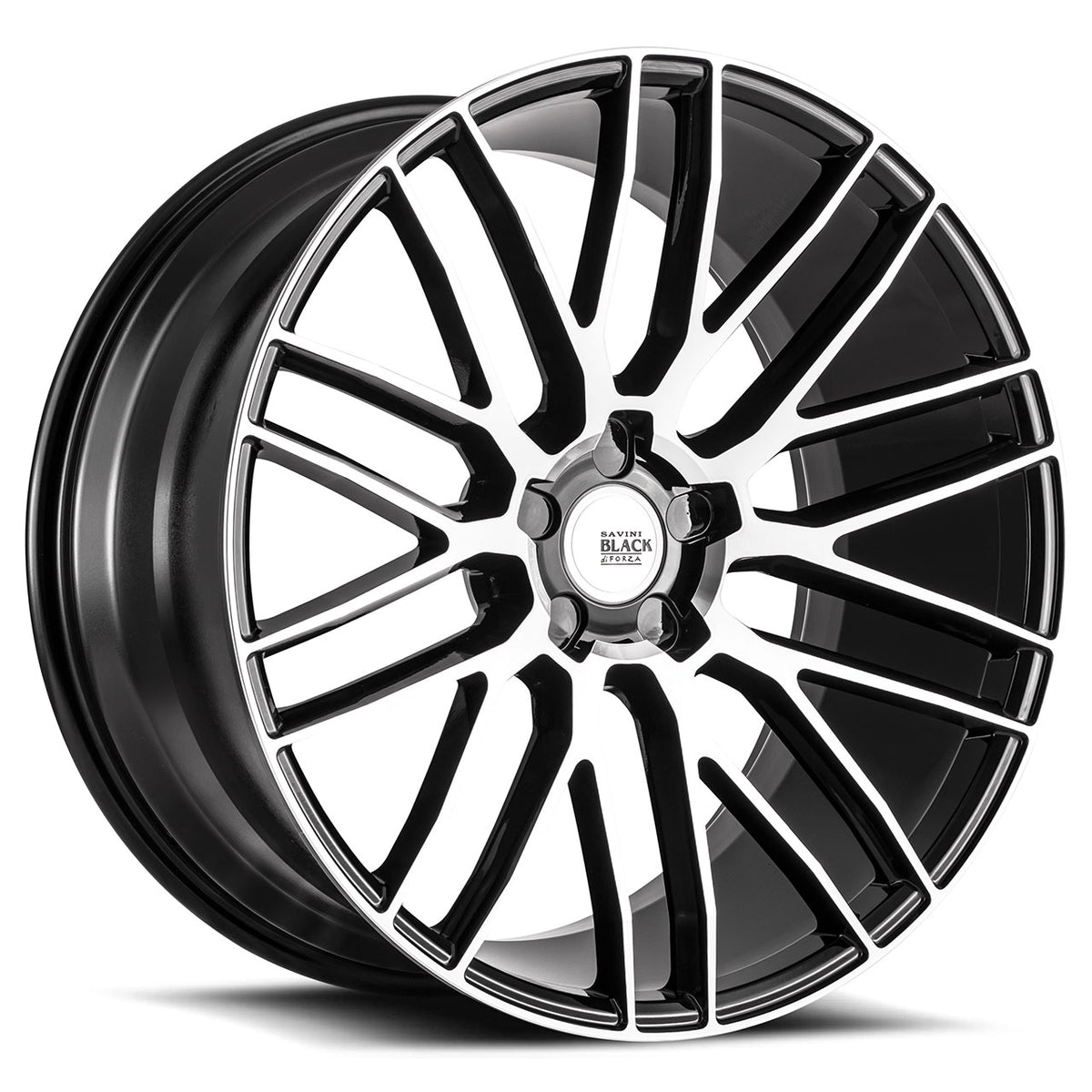 Savini BM13 Black/Machined wheel