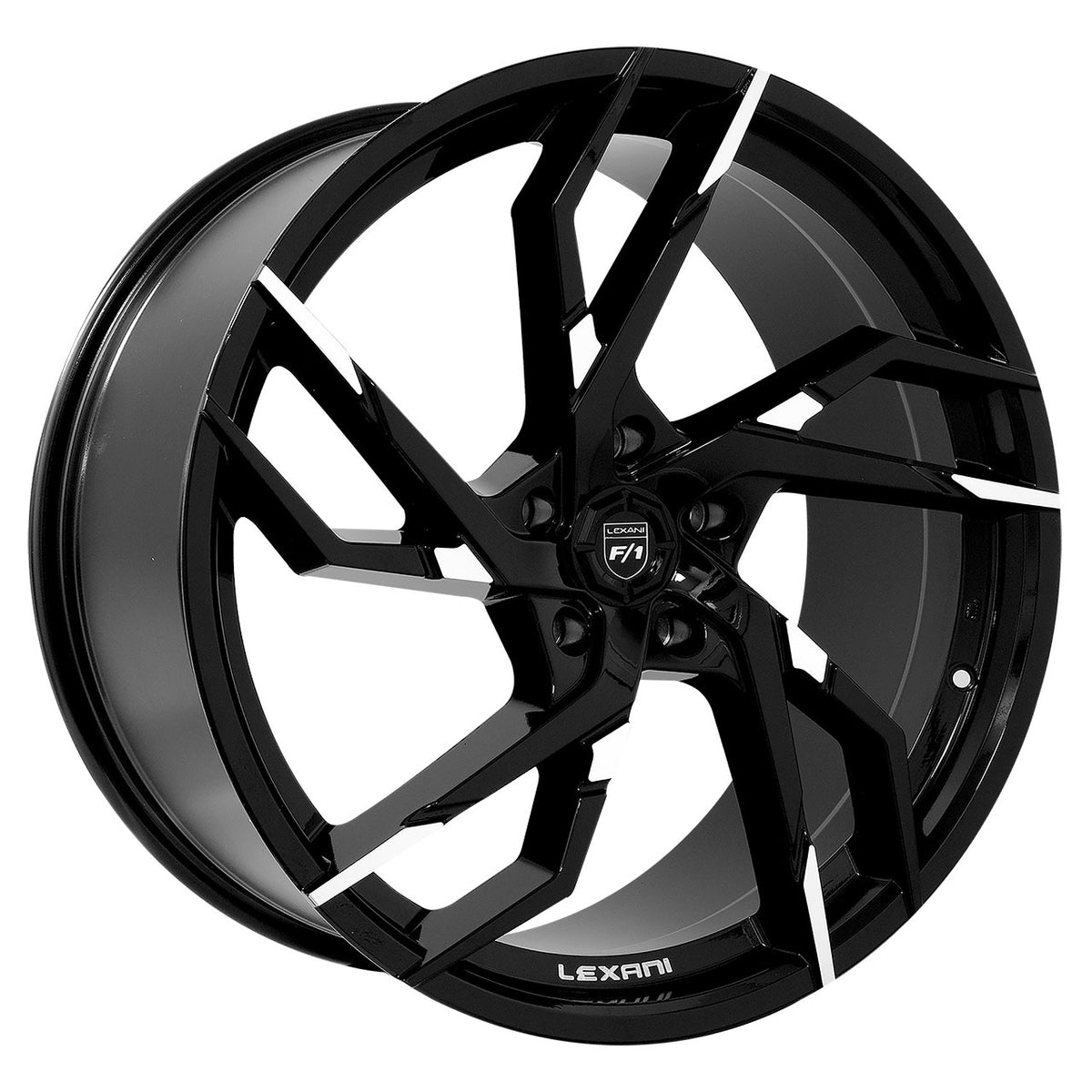 Lexani ALPHA Black/Machined wheel