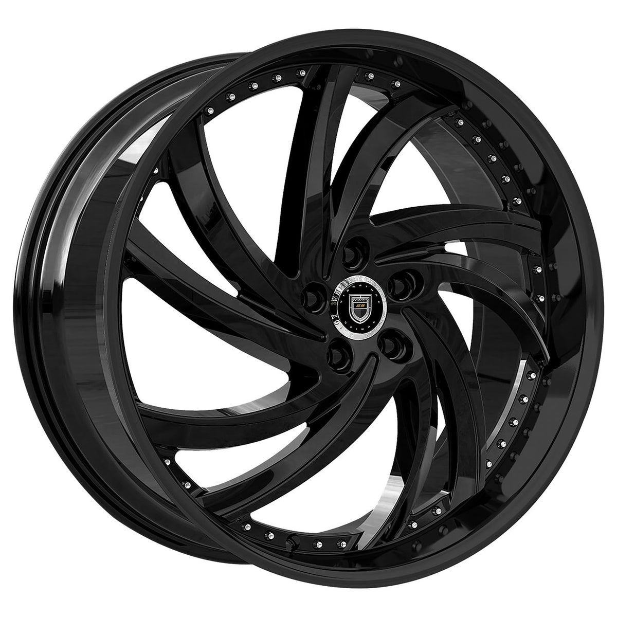 Lexani TURBINE Black wheel