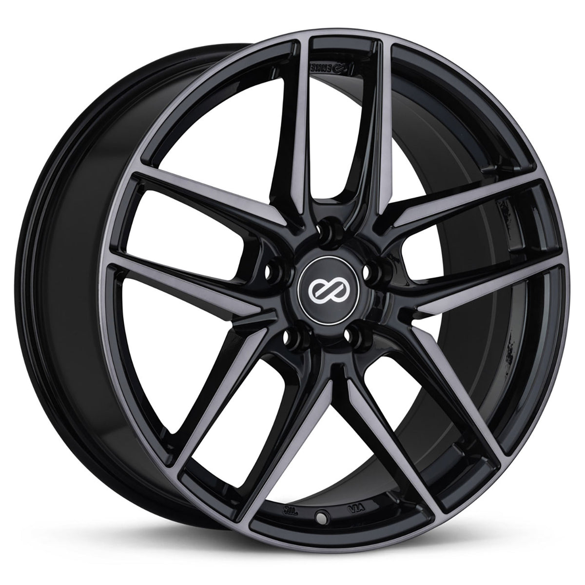 Enkei Icon Black/Machined wheel