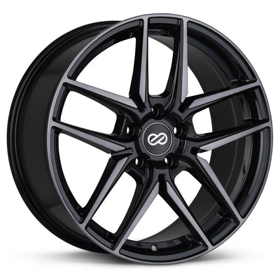 Enkei ICON Black/Machined wheel