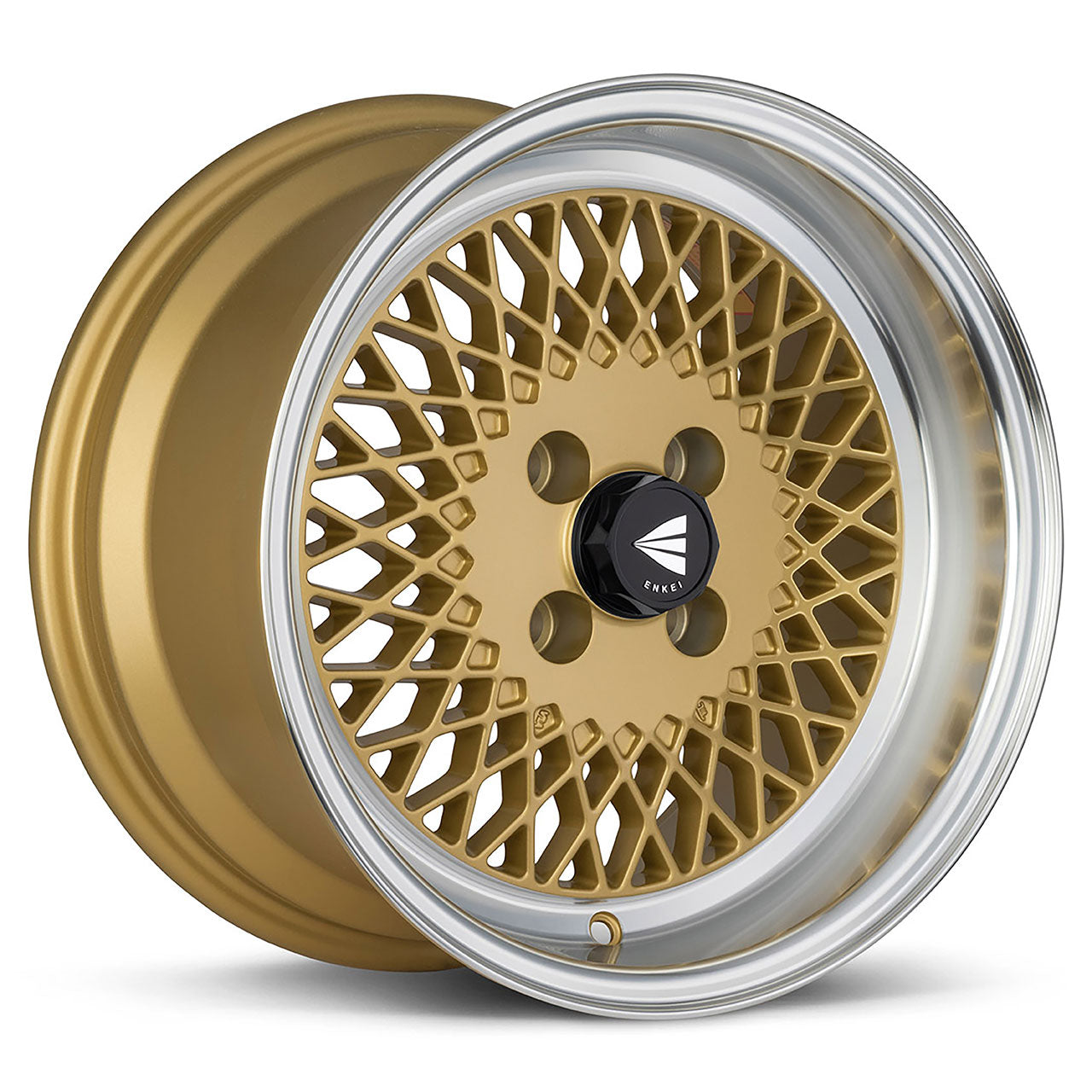 Enkei ENKEI92 Gold with Machined Lip