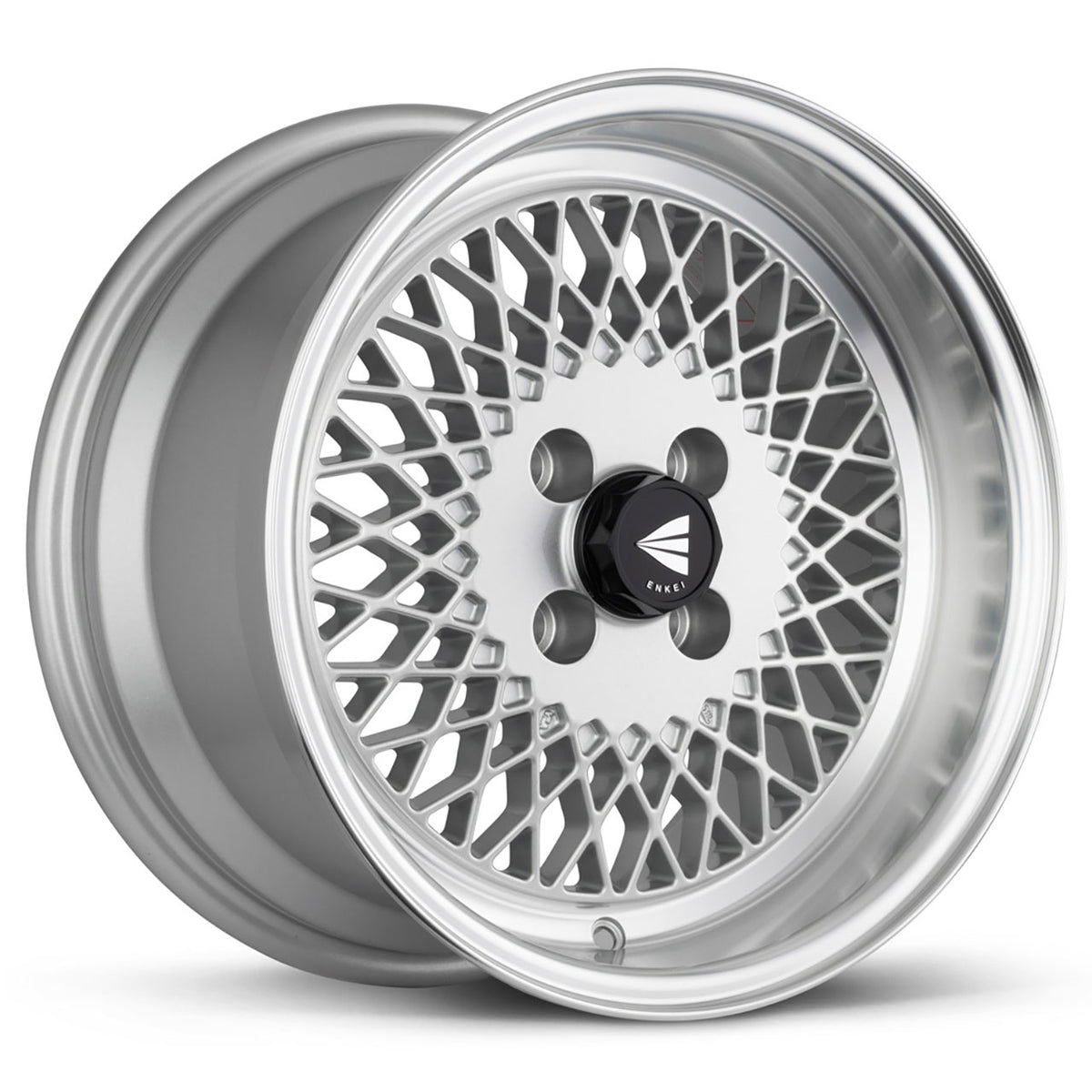 Enkei ENKEI92 Silver/Machined wheel