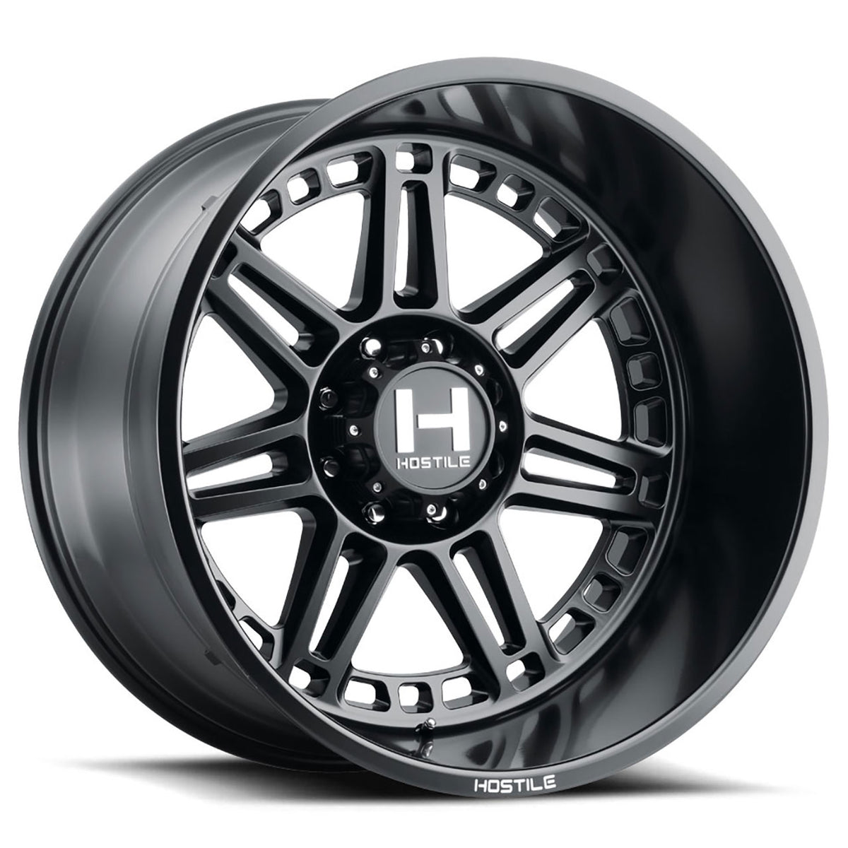 Hostile H124 LUNATIC Black wheel
