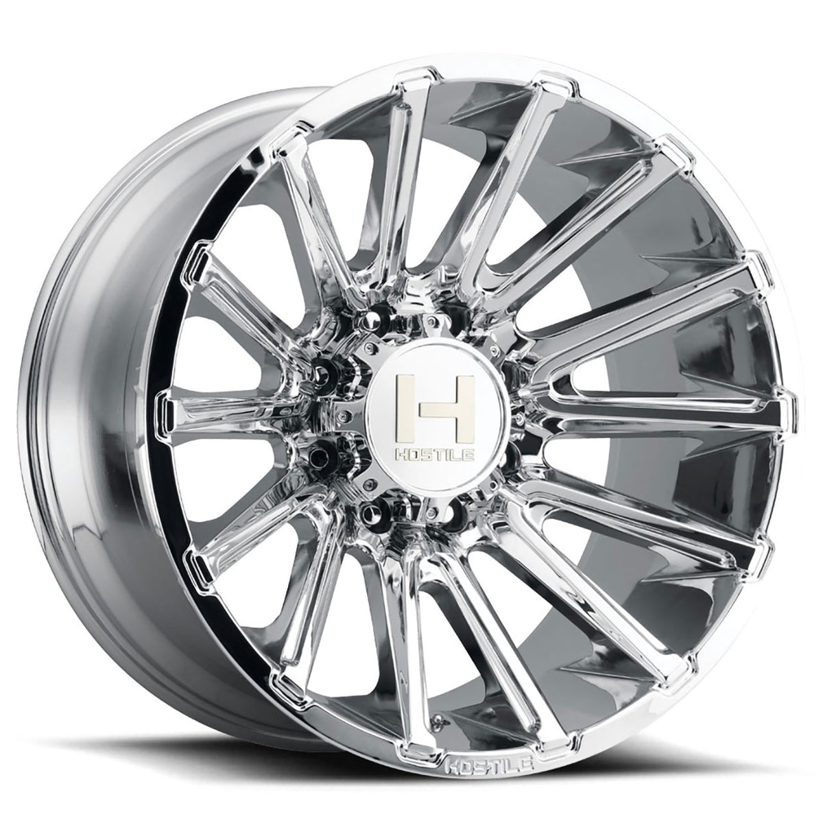 Hostile H123 TYPHOON Chrome wheel